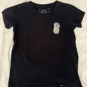 Riot Society black pineapple t shirt